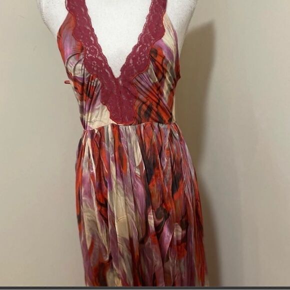 NEW Free People Sirena Maxi Top Dress Adjustable Halter size S retail $… - Picture 3 of 7